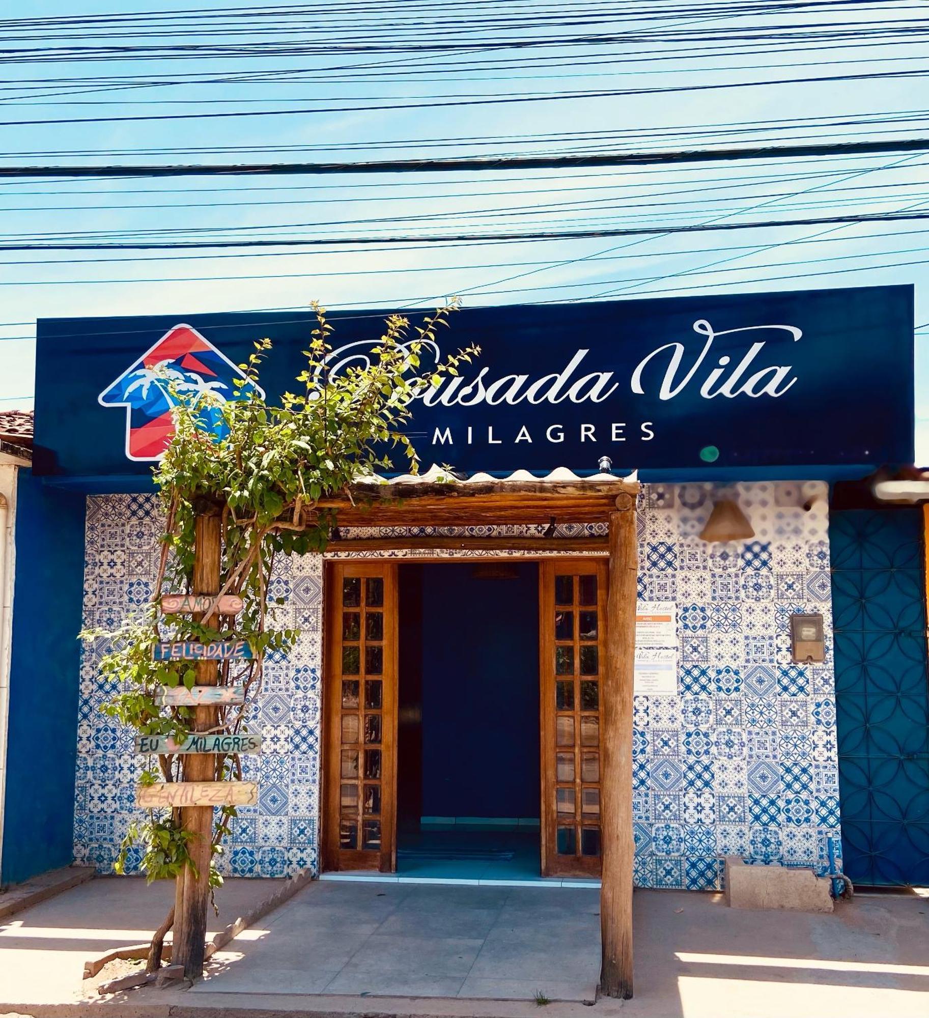 Pousada Vila Milagres São Miguel dos Milagres Exteriör bild